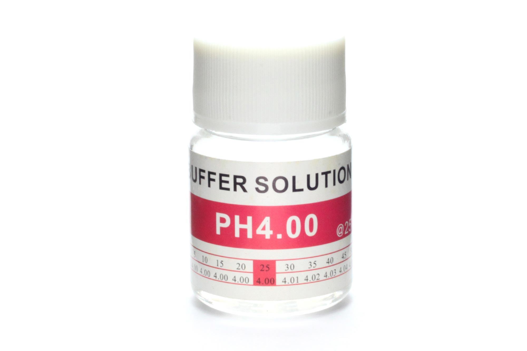 pH-kontrollør pH4 buffer test kalibrering løsning